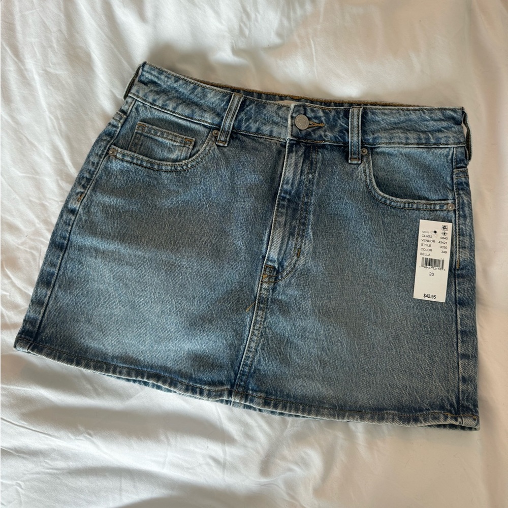 NWT pacsun jean skirt